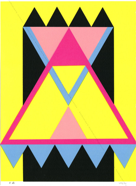 Juan MEL&Eacute; | MADI | S&eacute;rigraphie | &Eacute;ditions d'Art Paul Bourquin, 1990
