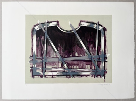 G&eacute;rard TITUS-CARMEL - Carapa�on VIII. Lithographie, 1981.
