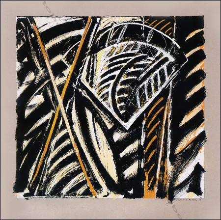 G&eacute;rard TITUS-CARMEL - Armorial 2. S&eacute;rigraphie originale, 1989.