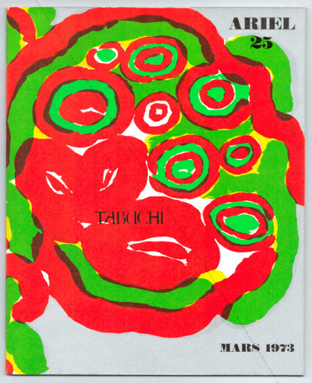 Yasse TABUCHI - Ariel N°25 - Lexique d'images. Paris, Galerie Ariel, mars 1973.