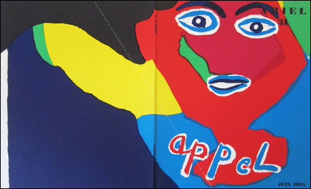 Karel APPEL - Ariel 31 - Poliptyques et peintures rcentes. Paris, Galerie Ariel, avril 1974.