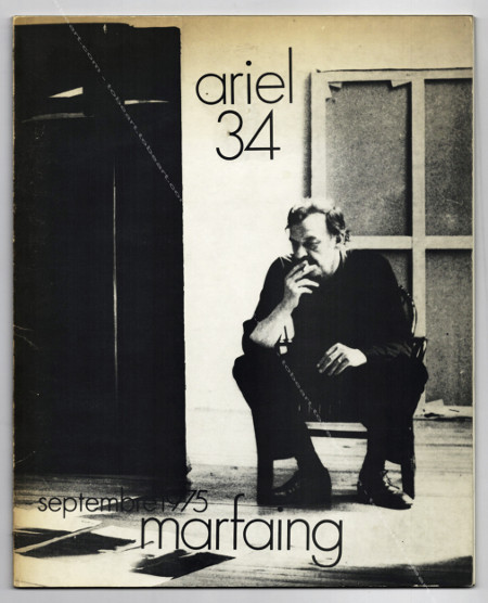 André MARFAING - Ariel N°34. Paris, Galerie Ariel, 1975.
