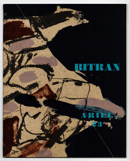 Albert BITRAN - Ariel N23. Paris, Galerie Ariel, septembre 1972.