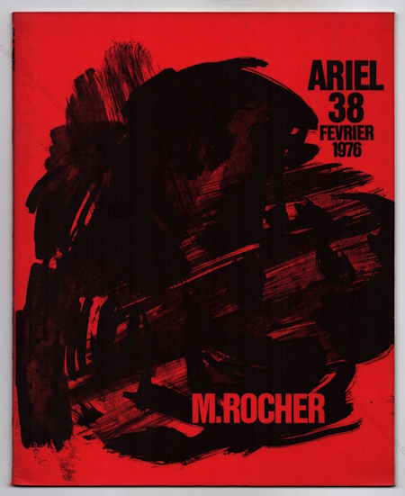 Maurice ROCHER. Paris, Galerie Ariel, fvrier 1976.