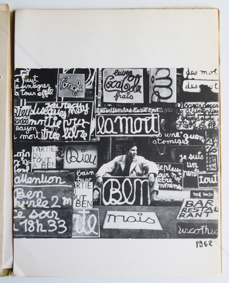 BEN (Vautier). TOUT n�7. Nice, Centre d'Art total (Ben), (1965).