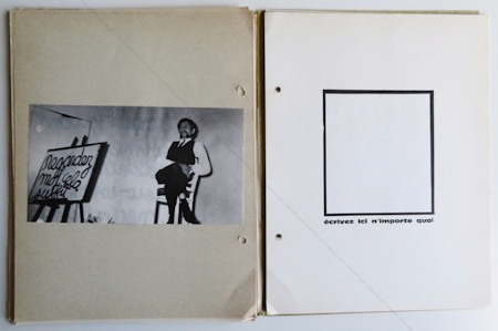 BEN (Vautier). TOUT n�7. Nice, Centre d'Art total (Ben), (1965).