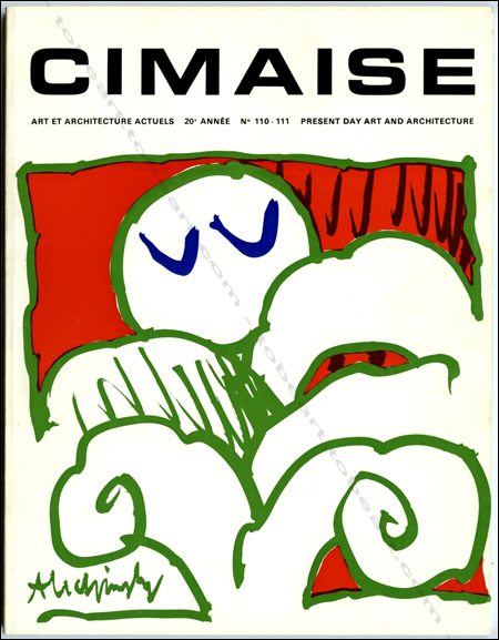 Cimaise n°110-111 - Paris, Cimaise, janvier-avril 1973.