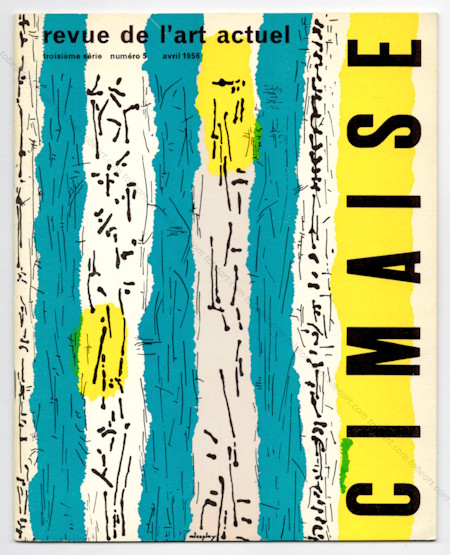CIMAISE 3me srie n5. Revue de l'art Actuel. Paris, Cimaise, avril 1956.