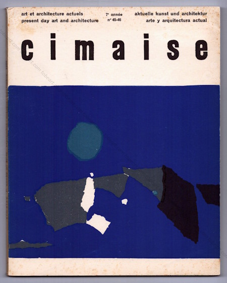 CIMAISE N45-46 - Art et Architecture Actuels. Paris, Cimaise, septembre 1959.