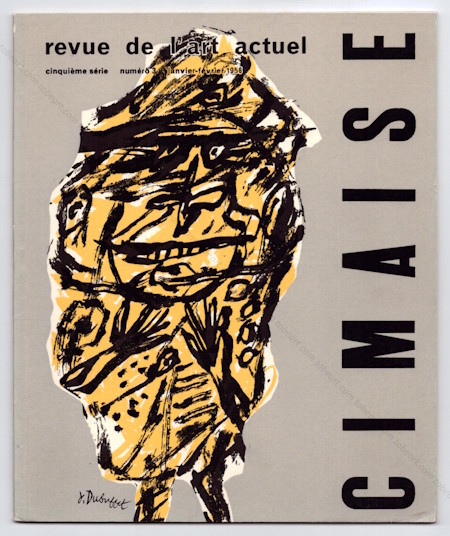 CIMAISE 5me srie n3 - Revue de l'art Actuel. Paris, Cimaise, janvier-fvrier 1958.