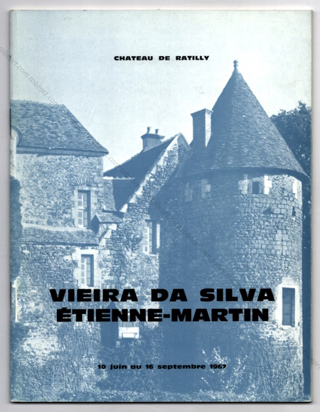VIEIRA DA SILVA - ETIENNE-MARTIN. Chateau de Ratilly, 1967.