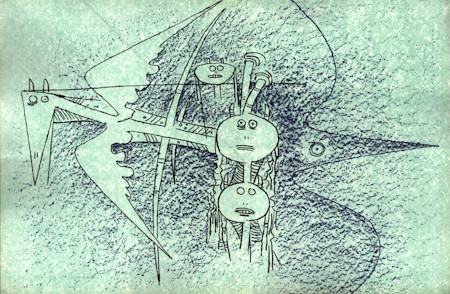 Wilfredo LAM | Suites N°3 | Galerie Krugier, 1963