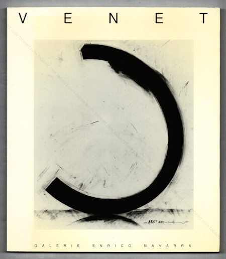 Bernar VENET - Dessins / Drawings. Paris, Galerie Navarra, 1990.