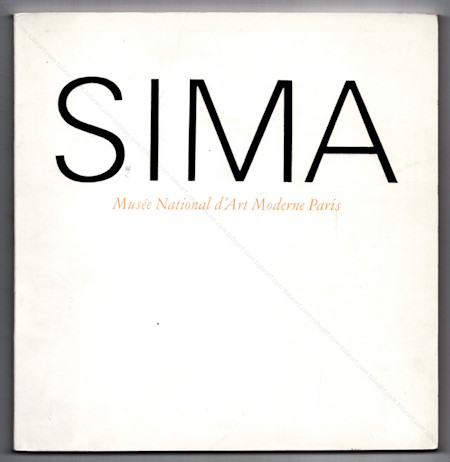 Joseph SIMA - Paris, Mus&eacute;e National d'Art Moderne, 1968.
