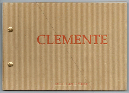 Francesco CLEMENTE - The painting of the gate. Paris, Galerie Jrome de Noirmont, 1997.