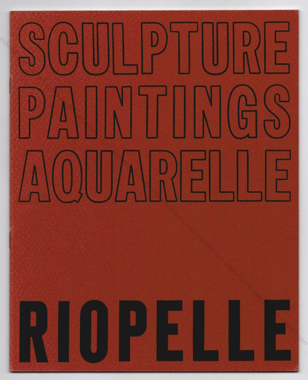 Jean-Paul RIOPELLE - Sculpture. Paintings. Aquarelle. New York, Pierre Matisse Gallery, 1965.