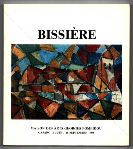 Roger BISSIERE - Paysage du lot. Cajarc, Maison des Arts Georges Pompidou, 1990.