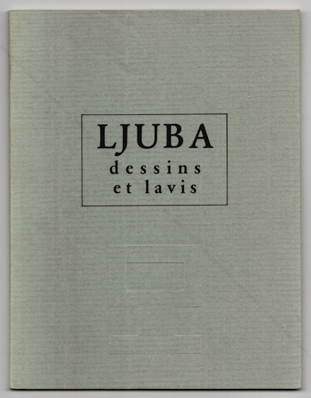 LJUBA - Dessins et lavis 1970-1976. Paris, Galerie de Seine, (1976).