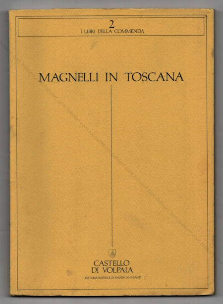 Alberto MAGNELLI. Italie, Castello di Volpaia, 1983.