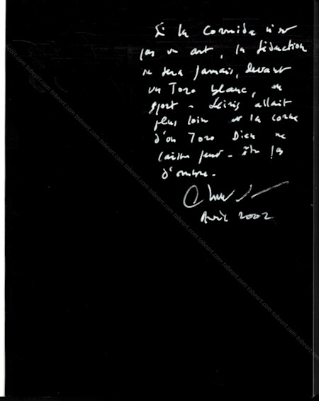 Jean-Paul CHAMBAS - L'enl�vement d'Europe. Biarritz, Atlantica, 2002.