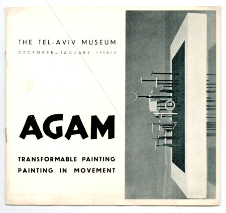 Yaacov AGAM - Transformable painting, painting in movement. The Tel-Aviv Museum, 1958.