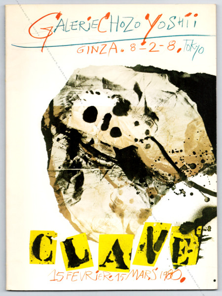 Antoni Clav - Huile / Sculpture / Tapisserie / Lithographie. Tokyo, Galerie Chozo Yoshii, 1980.