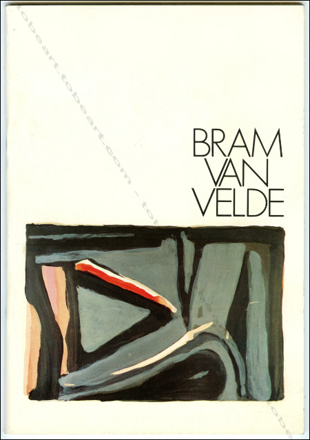 Bram Van VELDE - Lithographies, donation de l'artiste  la Bibliothque nationale. Paris, Muse-galerie de la Seita, 1982.