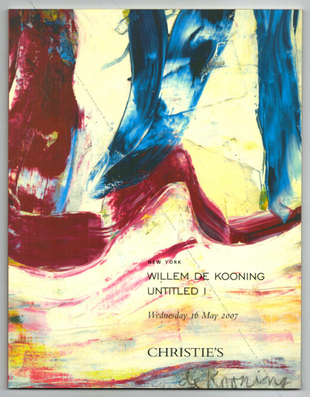 Willem de KOONING - Untitled I. New York, Christie's, 2007.