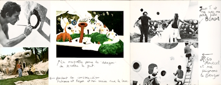 Ralisations & Projets d'Architectures de Niki de SAINT PHALLE. Paris, Galerie Alexandre Iolas, 1974.