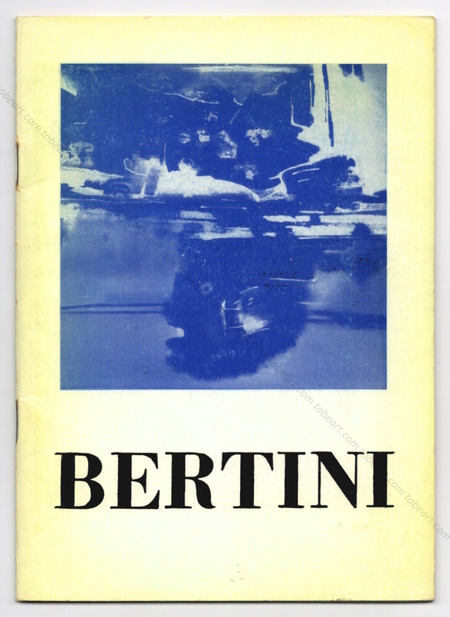 Gianni Bertini. Milano, Galeria Blu, 1957