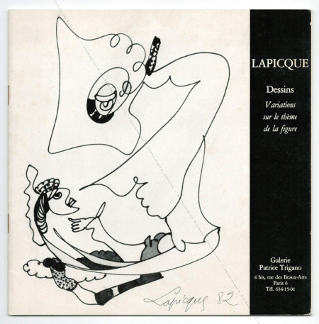 Charles LAPICQUE - Dessins. Variations sur le thème de la Figure. Paris, Galerie Patrice Trigano, 1984.