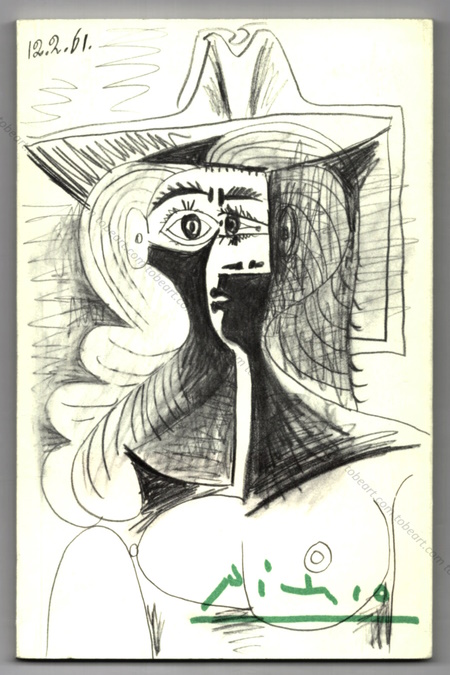Pablo PICASSO - L'idée pour une sculpture. Peintures, dessins  et la sculpture « Femme au chapeau ». Luzern, Galerie Rosengart, 1970.