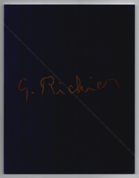 Germaine RICHIER - Cinq pices d'exception. Paris, SCP Morand, 2015.