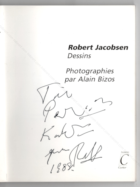 Robert JACOBSEN - Dessins. Paris, Fondation Cartier, 1988.