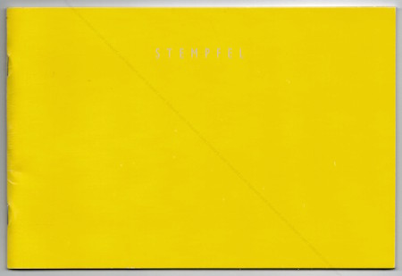 André STEMPFEL | Peintures sur socles | St Martin d'Heres, Espace Valles, 1999