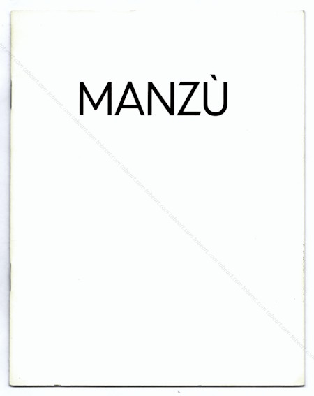 Giacomo MANZÙ - Skulpturen Zeichnunngen Grafik. St. Gallen, Galerie im Erker, 1960.