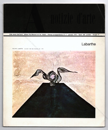 Philippe LABARTHE | A notizie d'arte / Club Amici Dell'Arte, 1973