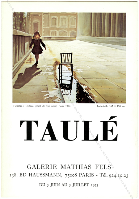 Antoni TAULÉ. Paris, Galerie Mathias Fels, 1975.