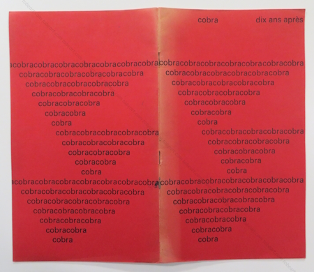 Cobra dix ans aprs. Paris, Galerie Mathias Fels, 1961.