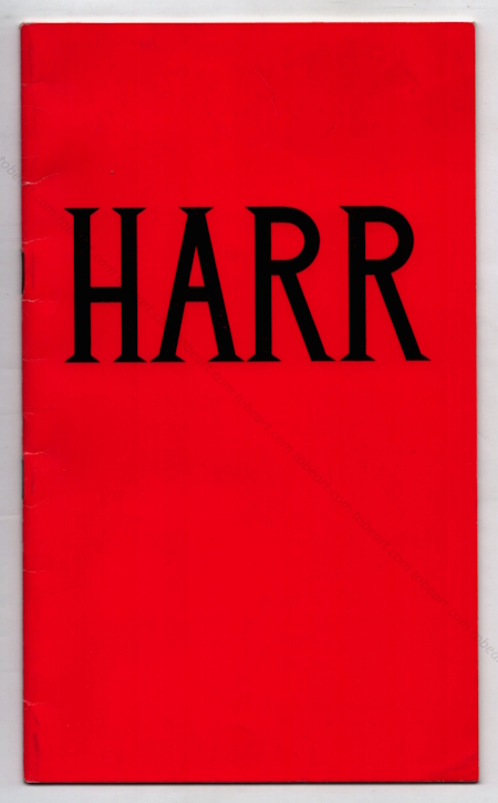 Jorge CAMACHO - HARR. Paris, Galerie Mathias Fels, 1967.