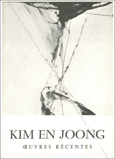 Invitation de Kim en Joong - Paris, Galerie Jacques Massol, 1975.