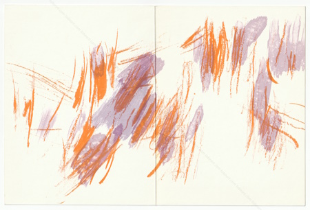 Carton d'invitation de l'exposition de Jean BAZAINE - Gouaches récentes. Paris, Galerie Maeght, 1970.
