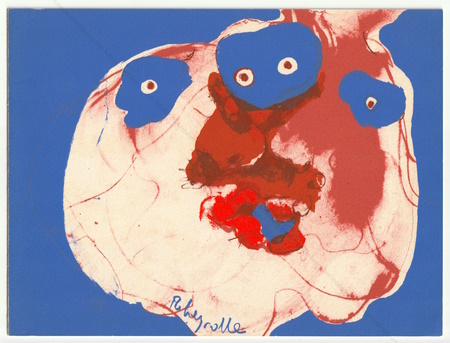 Paul REBEYROLLE - Voeux 1971. Paris, Galerie Maeght, 1971.