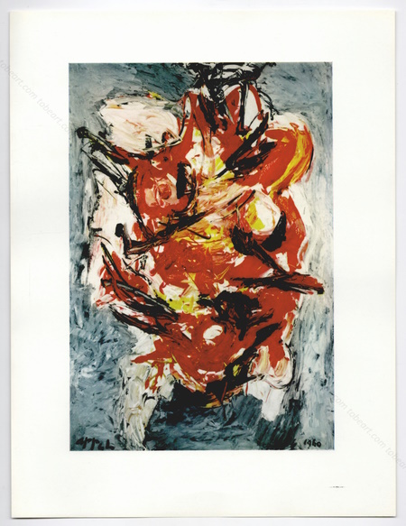 Karel APPEL. Paris, Galerie Rive Droite, 1960.