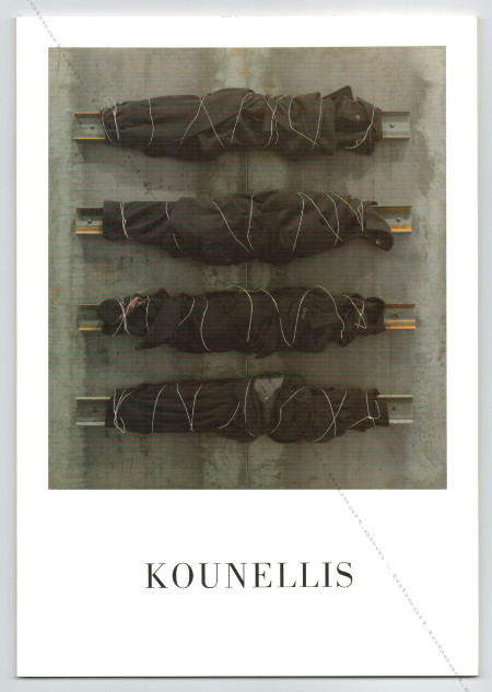 Jannis KOUNELLIS. Repres Cahiers d'art contemporain n98. Paris, Galerie Lelong, 1998.