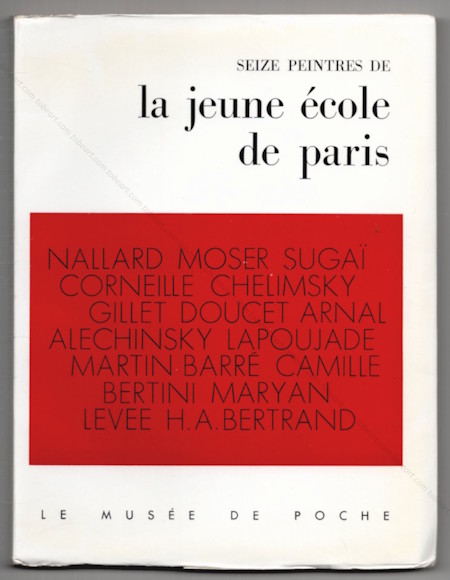 ÉCOLE DE PARIS | Paris, Éditions Georges Fall, 1956.