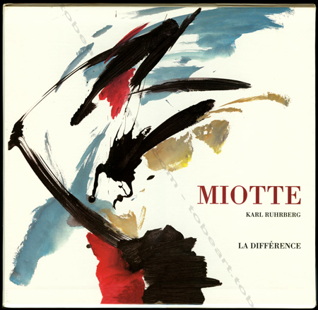 Jean Miotte. Paris, Edition de la Difference, 1998.