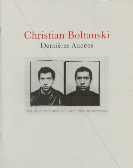 Christian Boltanski - Kaddish. Paris, Musée d'Art Moderne et Paris Musées, 1998.