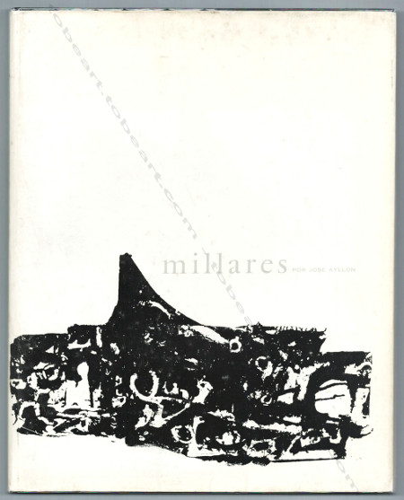 Manolo MILLARES. Madrid, Galeria Biosca / Paris, Galerie Daniel Cordier / New York, Pierre Matisse Gallery, 1962.