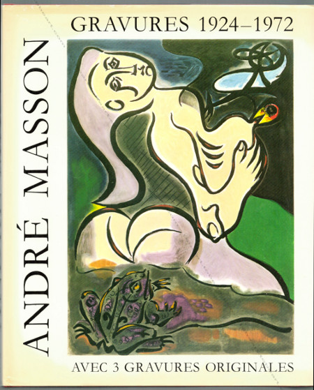 Andr MASSON - Gravures 1924-1972. Fribourg, Office du Livre S.A., 1973.